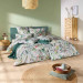 Estella Mako Satin Bettwäsche Benice in Platin 135x200 80x80 40x80 cm
