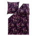 Estella Mako Satin Bettwäsche Sylvia in Brombeer 135x200 80x80 40x80 cm