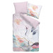 Dormisette Mako Satin Bettwäsche in mehrfarbig 135x200 + 80x80 cm