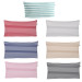Irisette Mako Satin Kissenbezug Kissenhülle Streifen 40x80 cm Design Nora