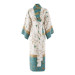 Bassetti Damen Kimono Oplontis V2 Grün S-M 36 38 40