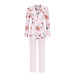 Ringella Damen Schlafanzug 9581203 Langarm Knopfleiste Baumwolle Modal Icy Orchid Gr. 36 