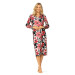 Ascafa DaAscafa Damen Nachthemd Langarm Chilly Baumwolle Modalmen Nachthemd Langarm Chilly Baumwolle Modal