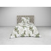 Heckett Flanell Bettwäsche Bial Tannenzweige 135x200 + 80x80 cm in 100% Baumwolle 