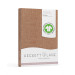 HnL Flanell Bettwäsche Uni Melange 135x200 155x220 cm Brick Red