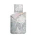HnL Renforce Bettwäsche Darian 100% Baumwolle 155x220 + 80x80 cm in hellblau pastell