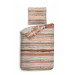 Heckett Lane Satin Bettwäsche Orido Braun Terra Orange 100% Baumwolle 135x200 + 80x80 cm