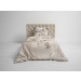 Heckett Lane Mako Satin Bettwäsche Dax 135x200 oder 155x220 cm Natur Taupe