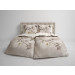 Heckett Lane Mako Satin Bettwäsche Dax 135x200 oder 155x220 cm Natur Taupe