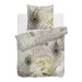 HNL Mako Satin Bettwäsche Lille in Sand 155 x 220+ 80x80
