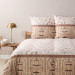 Bassetti Mako Satin Bettwäsche Oplontis 4M Beige 155x220 80x80 cm