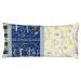 Bassetti Mako Satin Bettwäsche Oplontis V9 Blau 135x200 / 155x220 cm 40x80 40x40 cm
