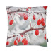 Proflax Kissenhülle Cold Winterbeeren 40 x 40 cm Rot