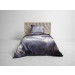 Heckett Lane Satin Bettwäsche Riley Berge Wolken 100% Baumwolle 135x200 + 80x80 cm Multicolor