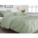 ZoHome Baumwolle Satin Bettwäsche Satinado 135x200 oder 155x220 cm Foam Green