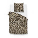 ZoHome Flanell Bettwäsche Leomster Abbas Braun 155x220 + 80x80 cm in 100% Baumwolle 