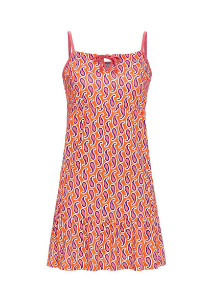 Ringella Damen Nachthemd ohne Arm Campari Gr. 38 S Muster