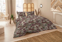 Primera Edel Flanell Bettwäsche Wendegarnitur Kieselbeige Mauve