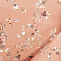 Estella Mako Satin Bettwäsche Phibie in Mandarin