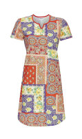 Ringella Damen Nachthemd Kurzarm Bunt Gr. 38 S Muster