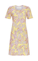 Ringella Damen Nachthemd Kurzarm Honig Gr. 38 S Muster