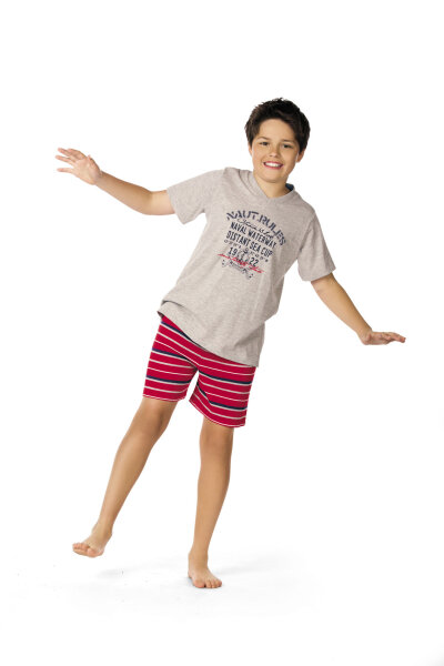 Comtessa Jungen kurzer Schlafanzug Gr. 140