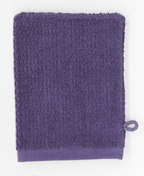 HnL Frottee Waschhandschuh Hamam Purple