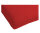 HnL Perkal Topper  Spannbettlaken Rot 90x200 cm