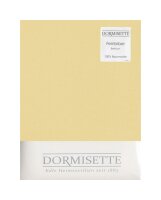 Dormisette Biber Normal Bettlaken Betttuch zum Auflegen Vanille