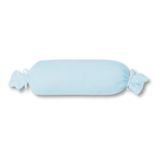 HEIKE Nackenrollenbezug Cotton Comfort 15x40 cm in Hellblau