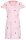 Damen Nachthemd Baumwolle Blumen Rosa Gr. L 44-46
