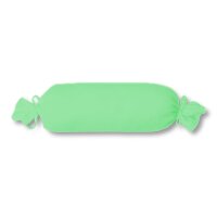 Heike Mako Interlock Jersey Nackenrollenbezug 15x40 cm Zartgrün