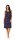 Comtessa Nachthemd Damen ohne Arm indigo 36 38