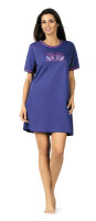 Comtessa Nachthemd Damen kurzer Arm navy 36 38