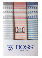 Ross Geschirrtücher Halbleinen gezwirnt 3er Pack...