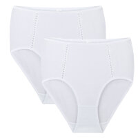 Linda Loom Damen 2-er Set Hüft Slip Baumwolle Elasthan