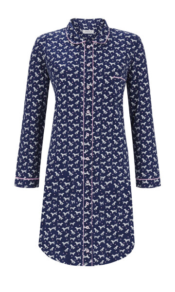 Ringella Damen Nachthemd Hunde 8511010  Hunde Gr. 46