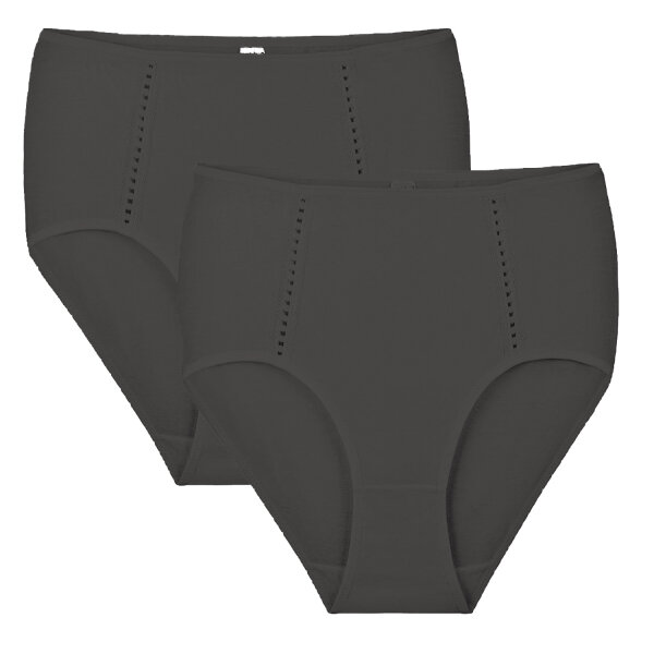 Linda Loom Damen 2-er Set Hüft Slip Janine Baumwolle Elasthan