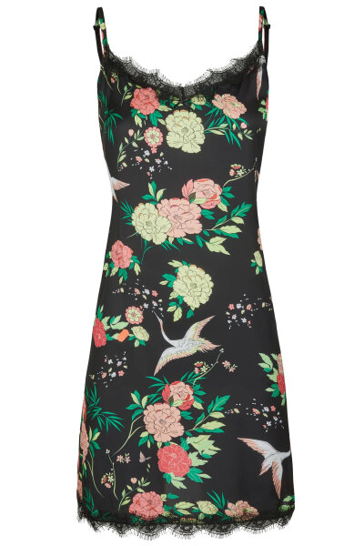 Ringella Damen Nachthemd Cherie Line Schwarz 40