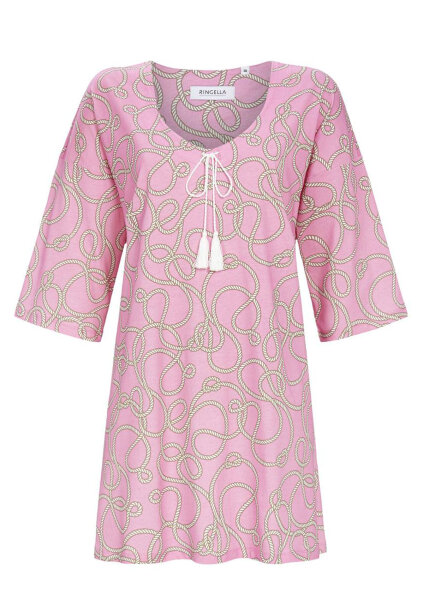 Ringella Damen Tunika mit Kordel Pastell pink 44