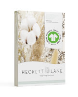 Heckett Lane Mako Satin Bettwäsche Balko 155x220 cm Natur Gräser