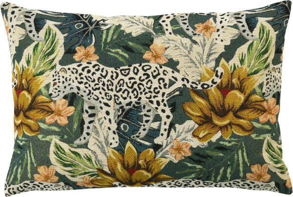 Sander Kissenhülle Wildflowers in Grün 33x50 cm