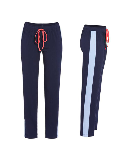 Ringella Damen Lange Hose mit Seitenstreifen 50