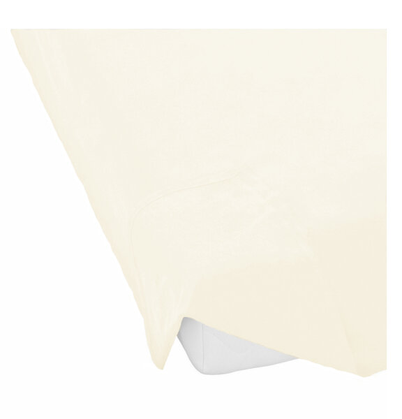 Dormisette Biber Normal Bettlaken Betttuch 150x250 zum Auflegen Natur