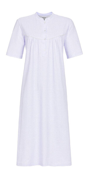 Ringella Damen Nachthemd 2211022 Hyazinthe kurzer Arm Knopfleiste  -38