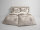 Heckett Lane Mako Satin Bettwäsche Dax Taupe 155x220 80x80 cm