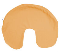 Kneer Nackenhörnchen Bezug Mako Zwirn Jersey Mango