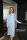 Ringella Damen Nachthemd 2511023 Himmelblau Langer Arm Knopfleist48