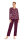 Ascafa Damen Schlafanzug Langarm Lang Grape -44