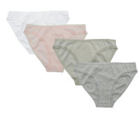 Linda Loom Damen 4-er Set Slip -apricot-S